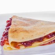 Crepa de Mermelada de Fresa