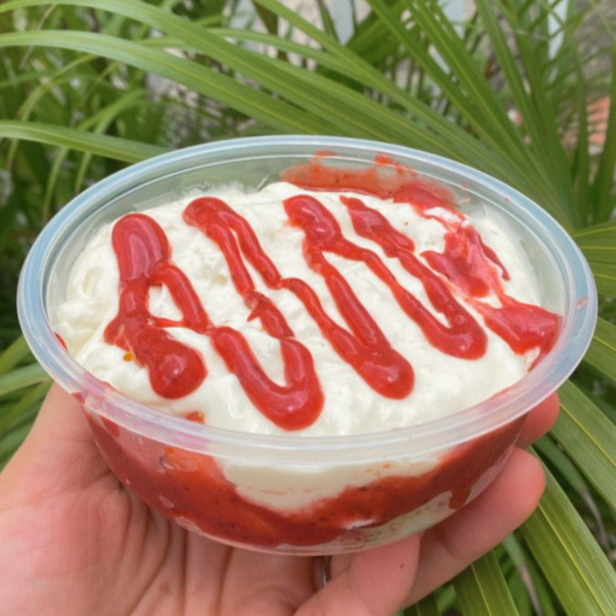 Fresas con Crema 8oz