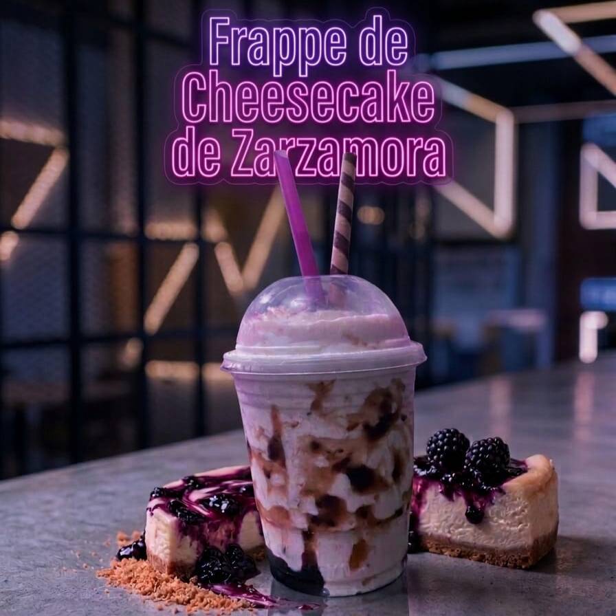 Frappe de chesscake de zarzamora 16oz