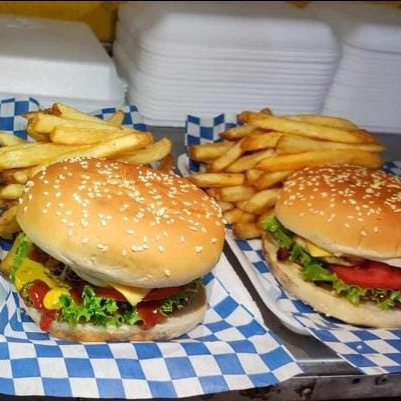 Hamburguesa Sencilla con Papas