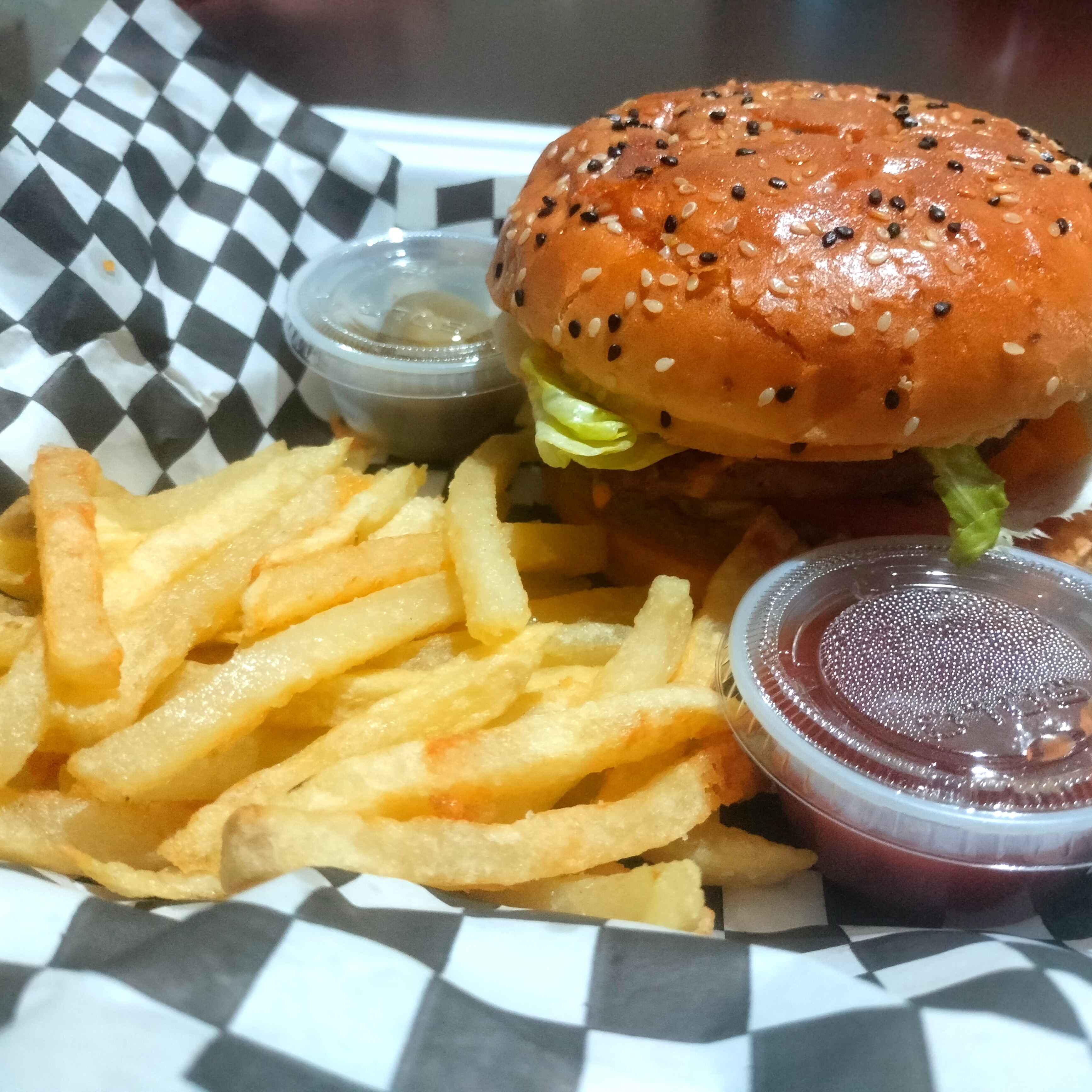 Burger pork