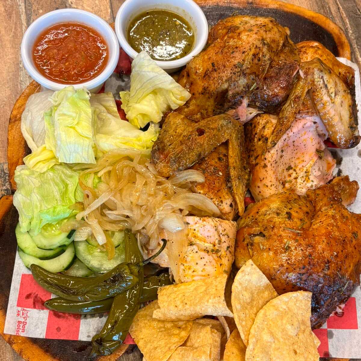Pollo Rostizado de Finas Hierbas