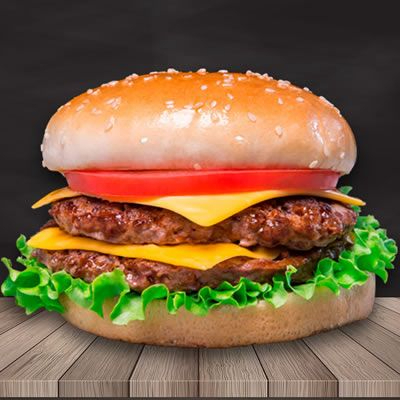 Hamburguesa Doble 200 g
