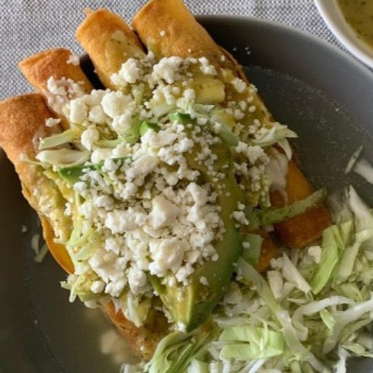 Tacos Dorados 4 pzas