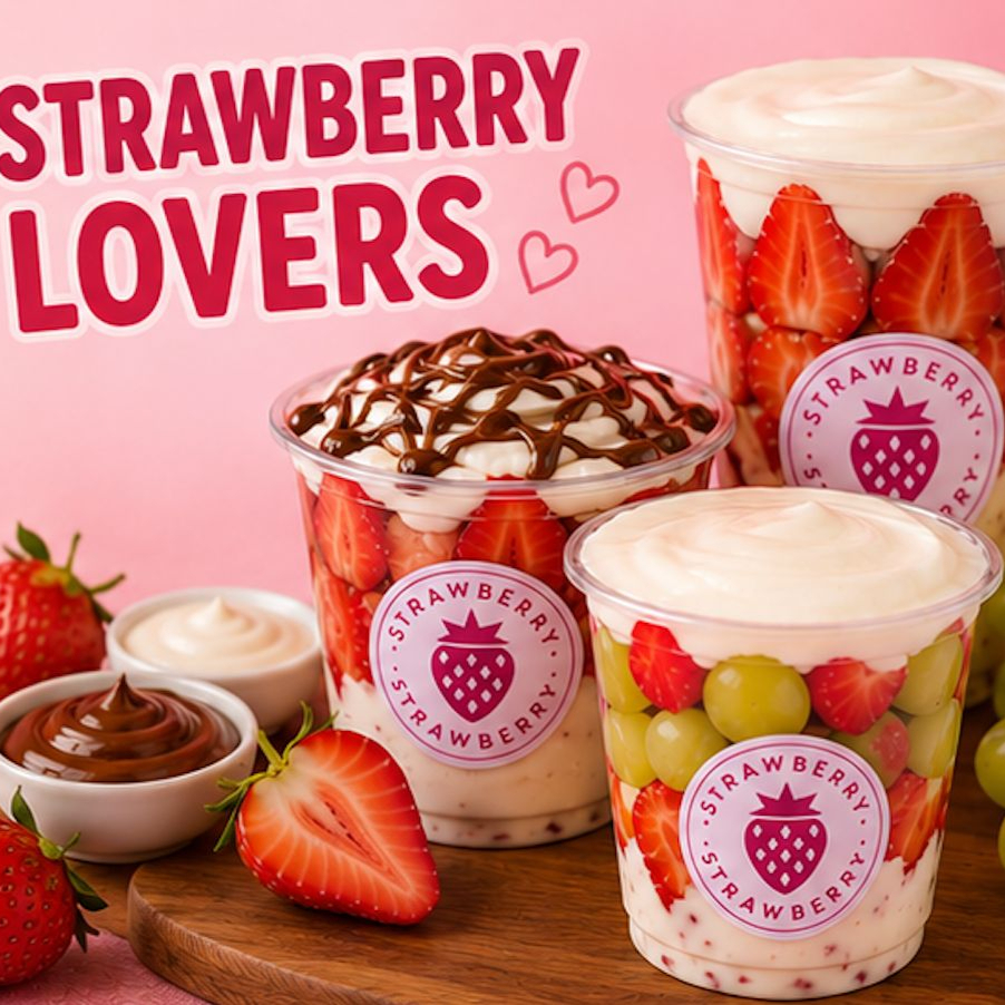 “STRAWBERRY LOVERS” 🍓✨