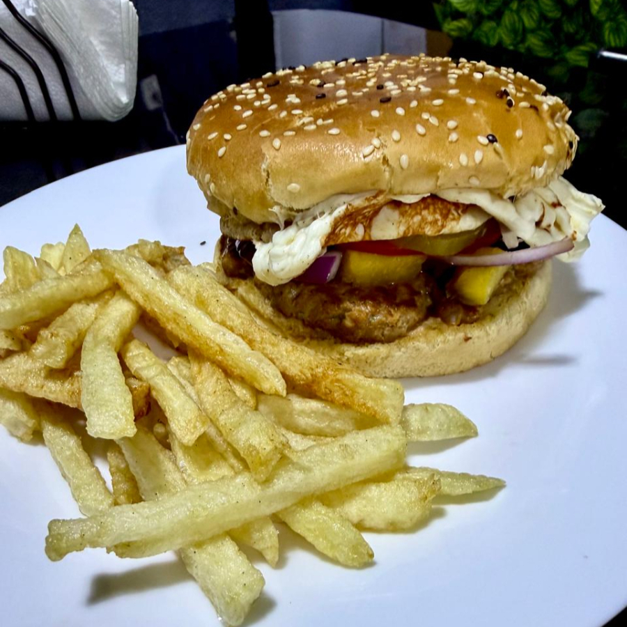 Hamburguesa Hawaiana