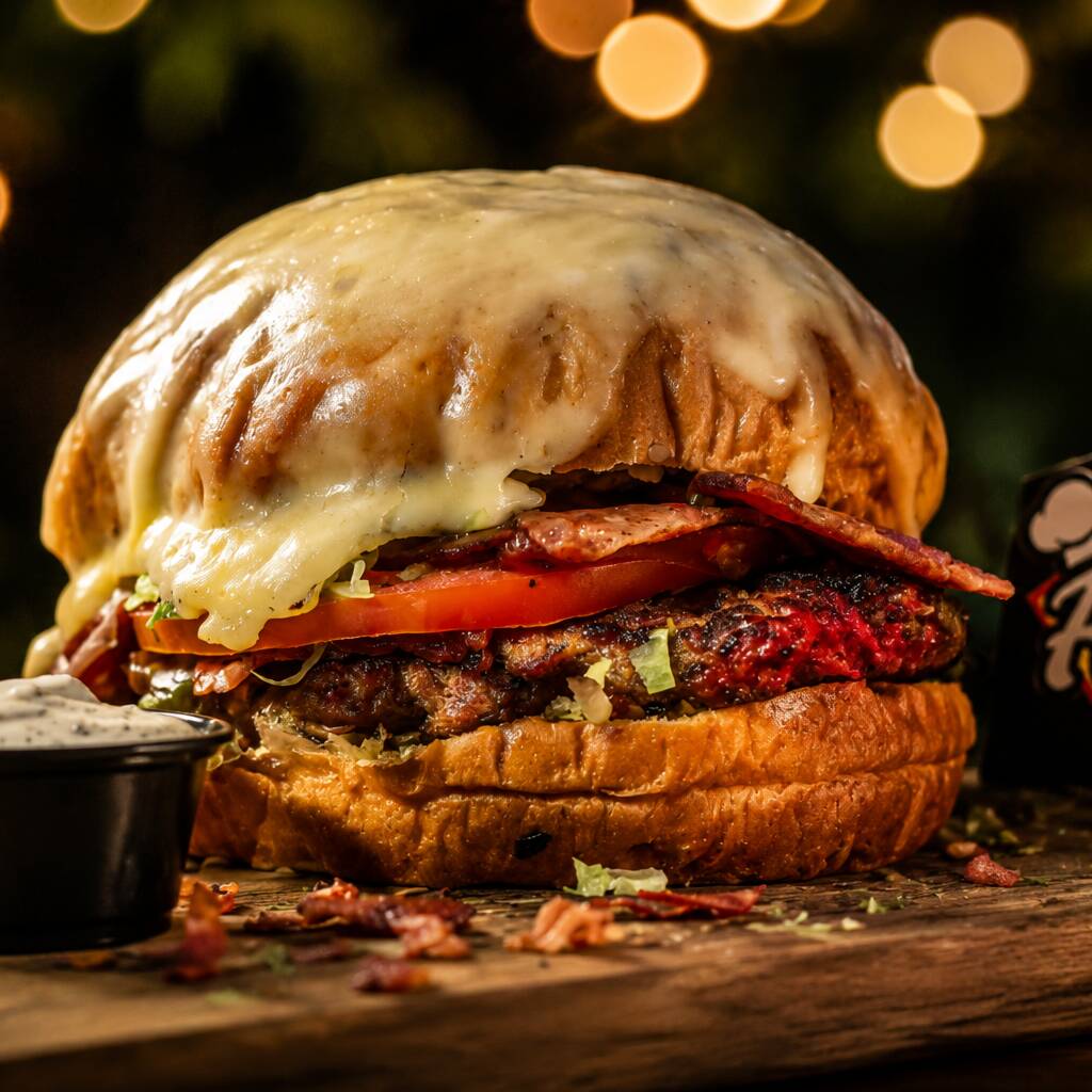 Hamburguesa Gratinada