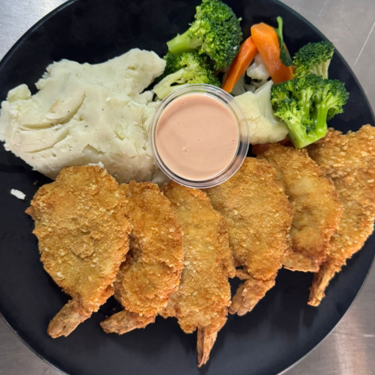 Camarones Empanizados