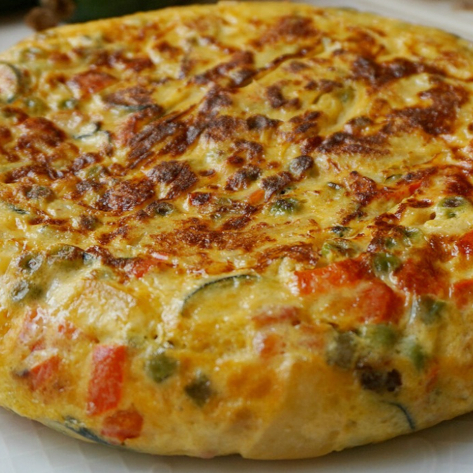 🥦 Tortilla de Papas con Verduras