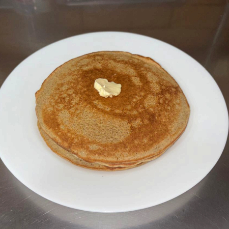 Hot Cakes de Avena con Platano