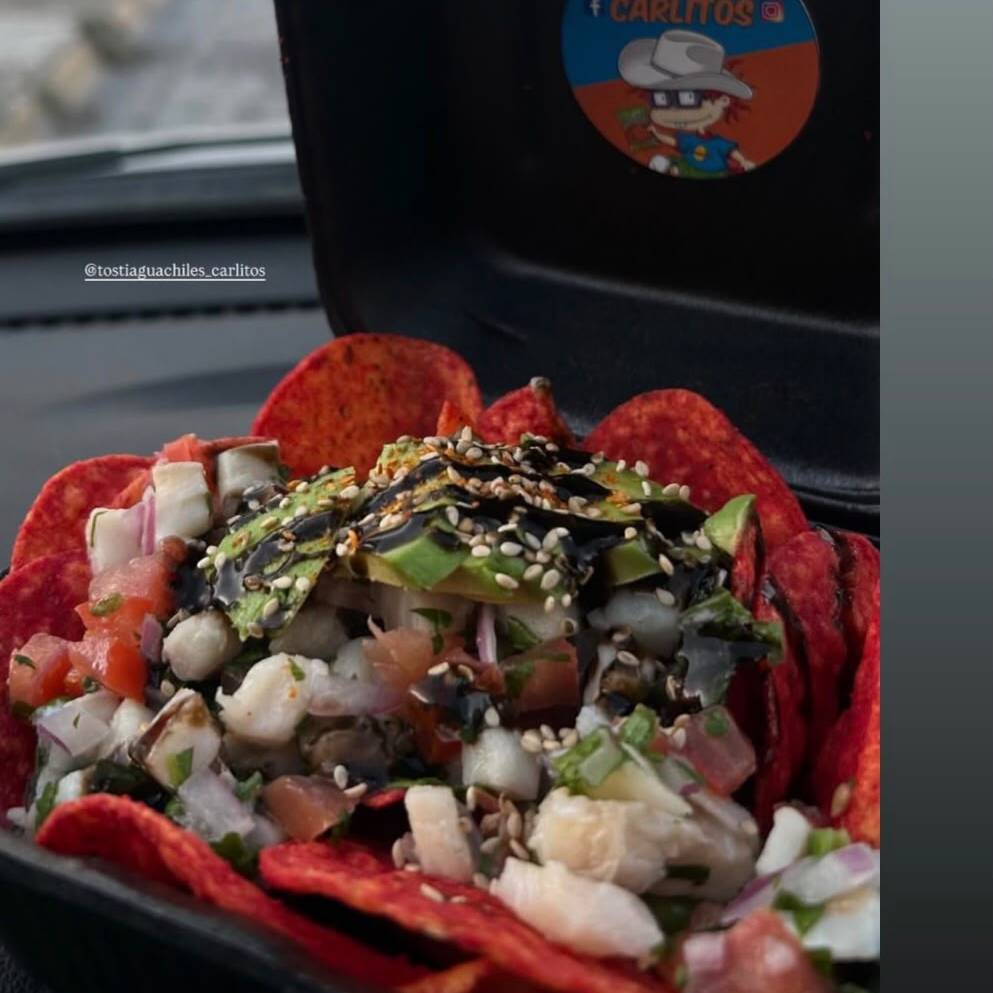 Tostitos con Ceviche