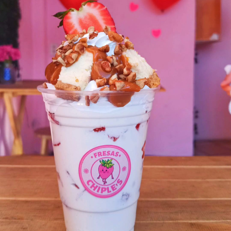 Fresas con Cheesecake