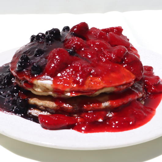 Red And Blue Hot Cakes