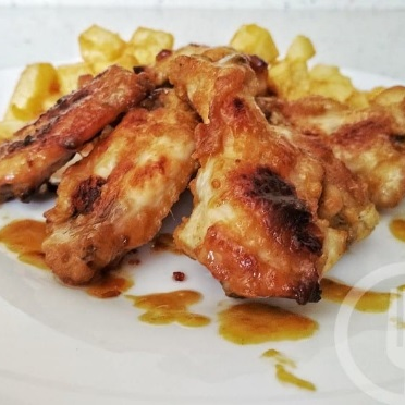 Alitas de La Casa Miel Mostaza Combo X2