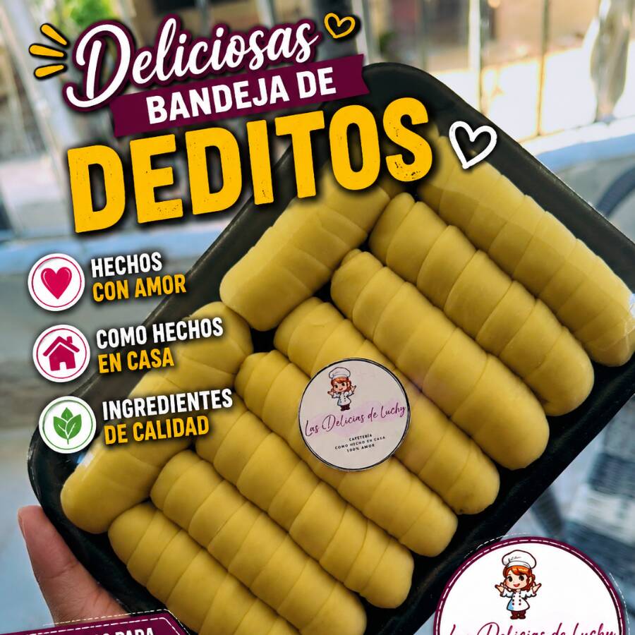 Bandeja de Deditos Box Crudos Queso