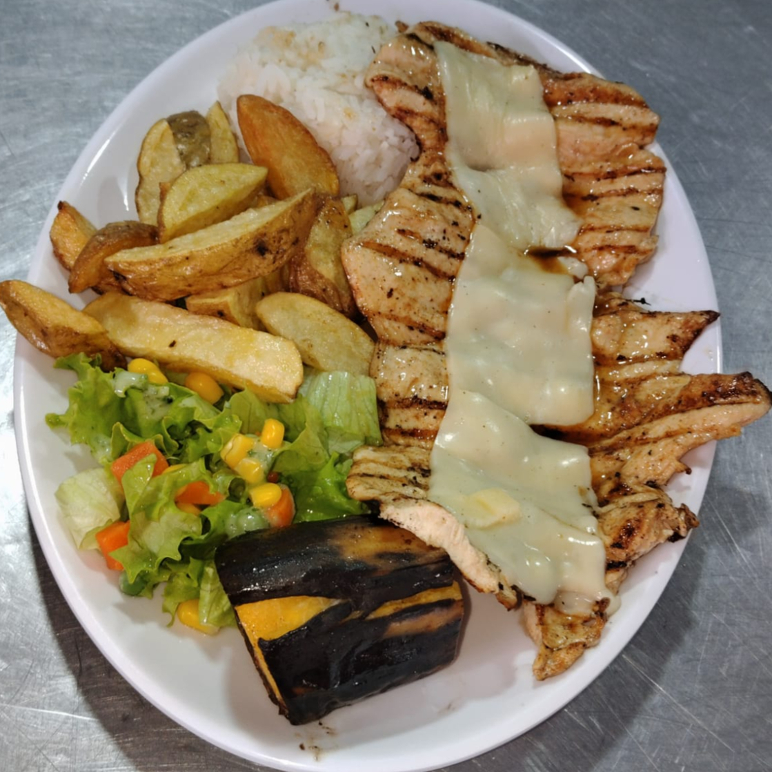 Pechuga gratinada