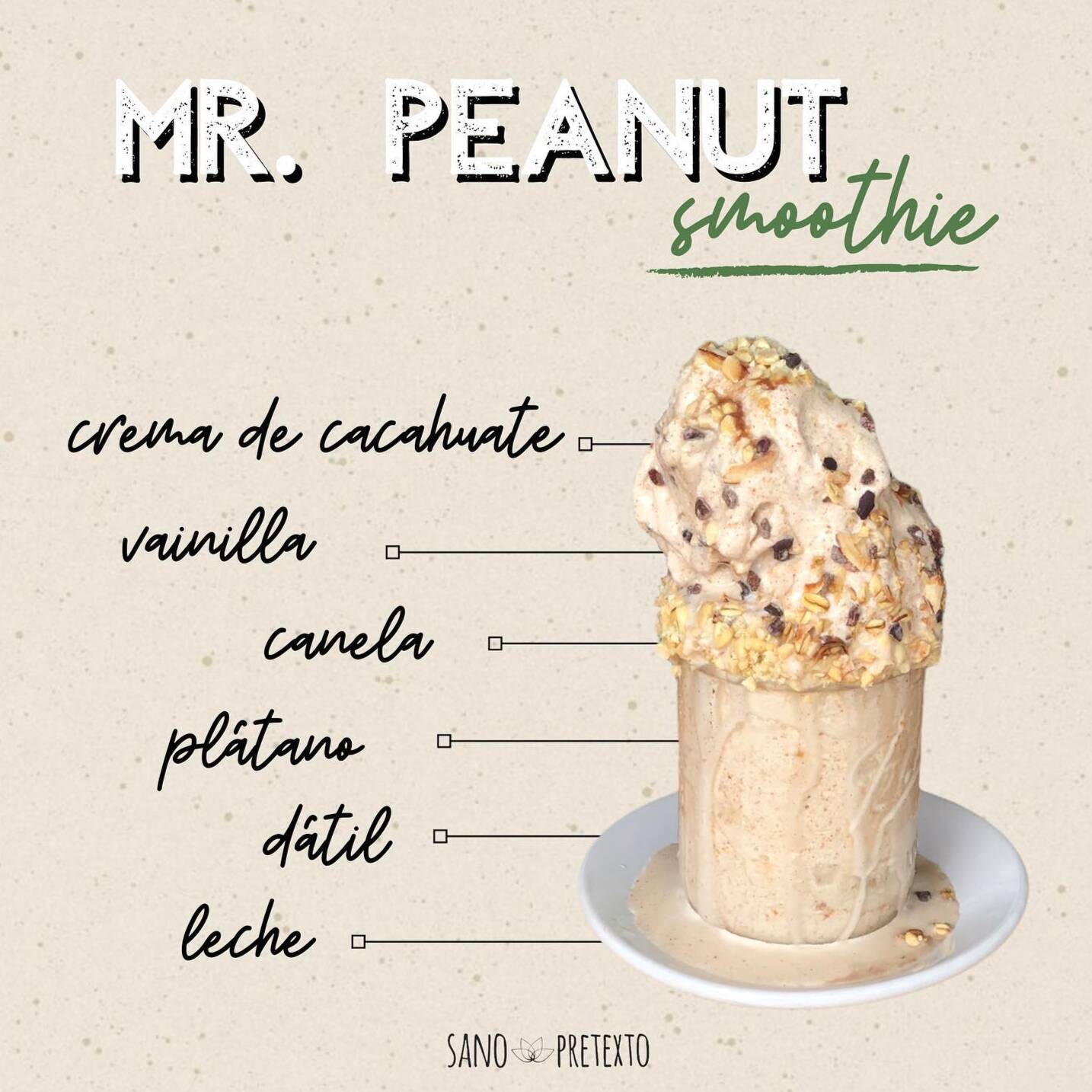 Smoothie Mr Peanut