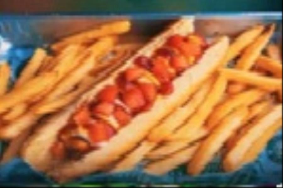 D HOT DOG & FRIES