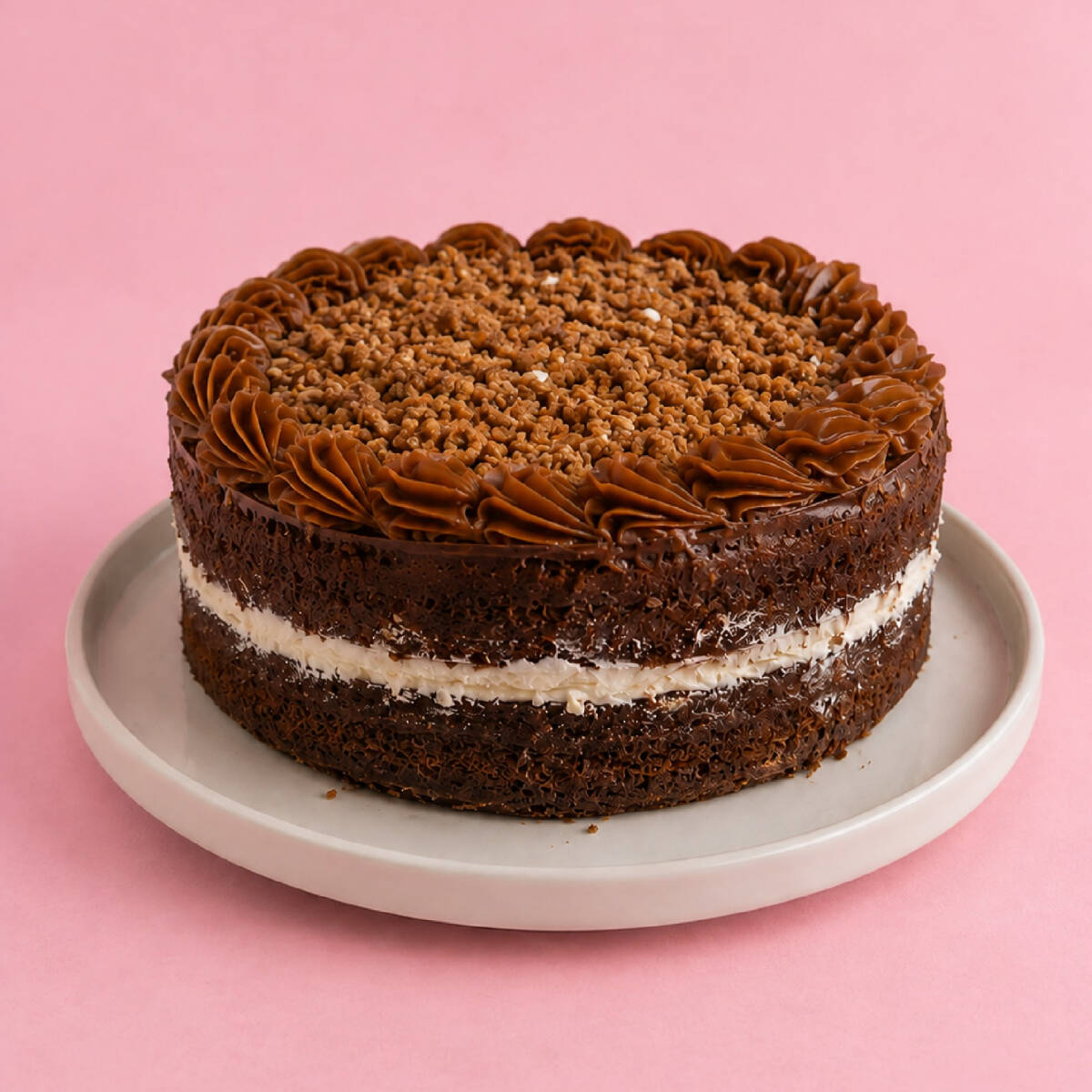 Torta de Banano y Arequipe Salado
