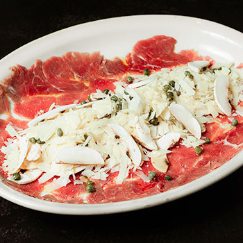Carpaccio de res