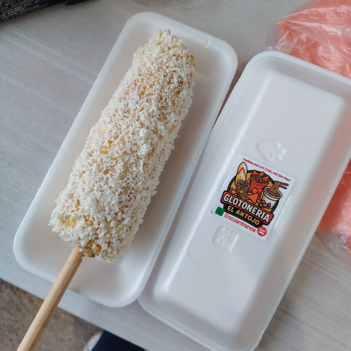 Elote en Palito