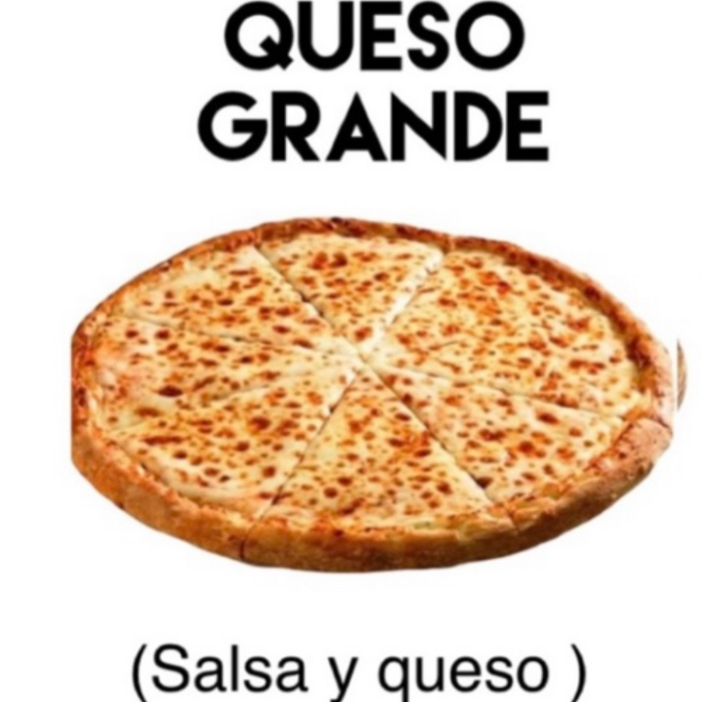 Pizza de Queso Grande 35cm