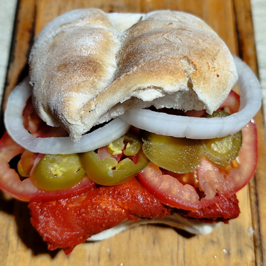 Torta de Carne Enchilada