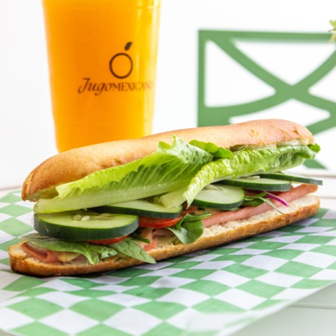 Baguette de Jamón de Pavo