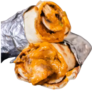 Mushroom Butter Masala Burrito