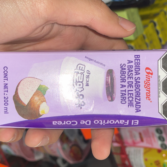 Leche Sabor Taro