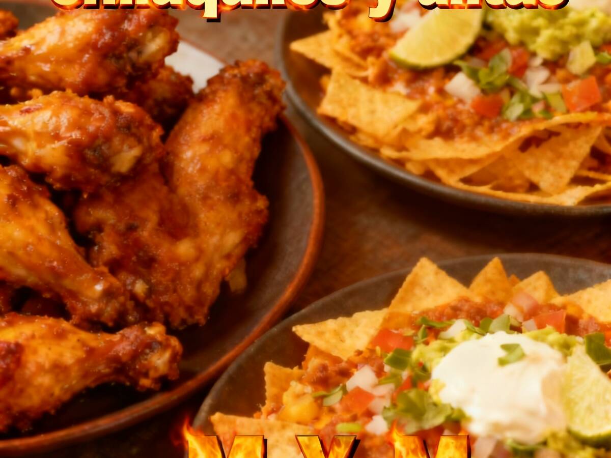 Chilaquiles y alitas M Y M