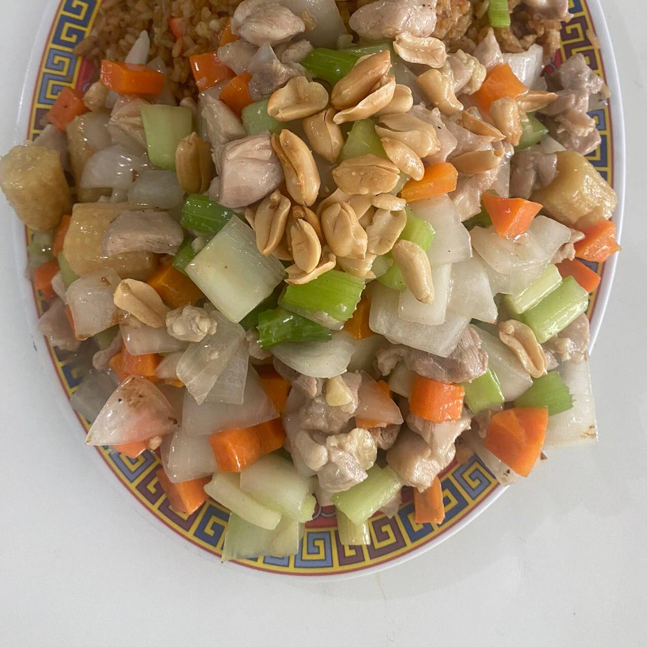 1/2 Pollo Almendrado