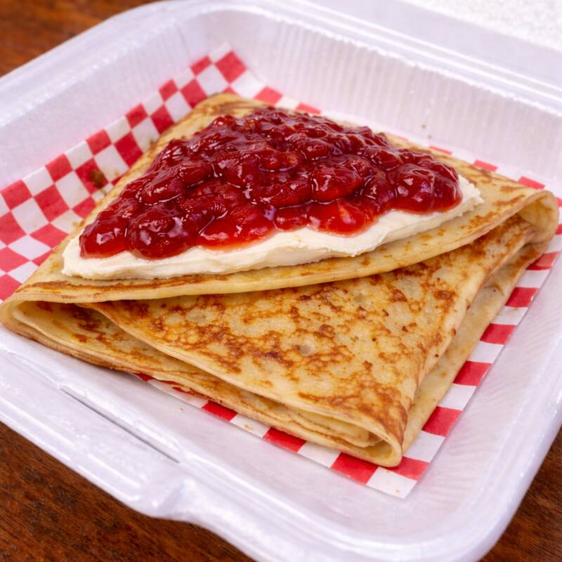 QUESO PHILADELPHIA CON MERMELADA DE FRESA