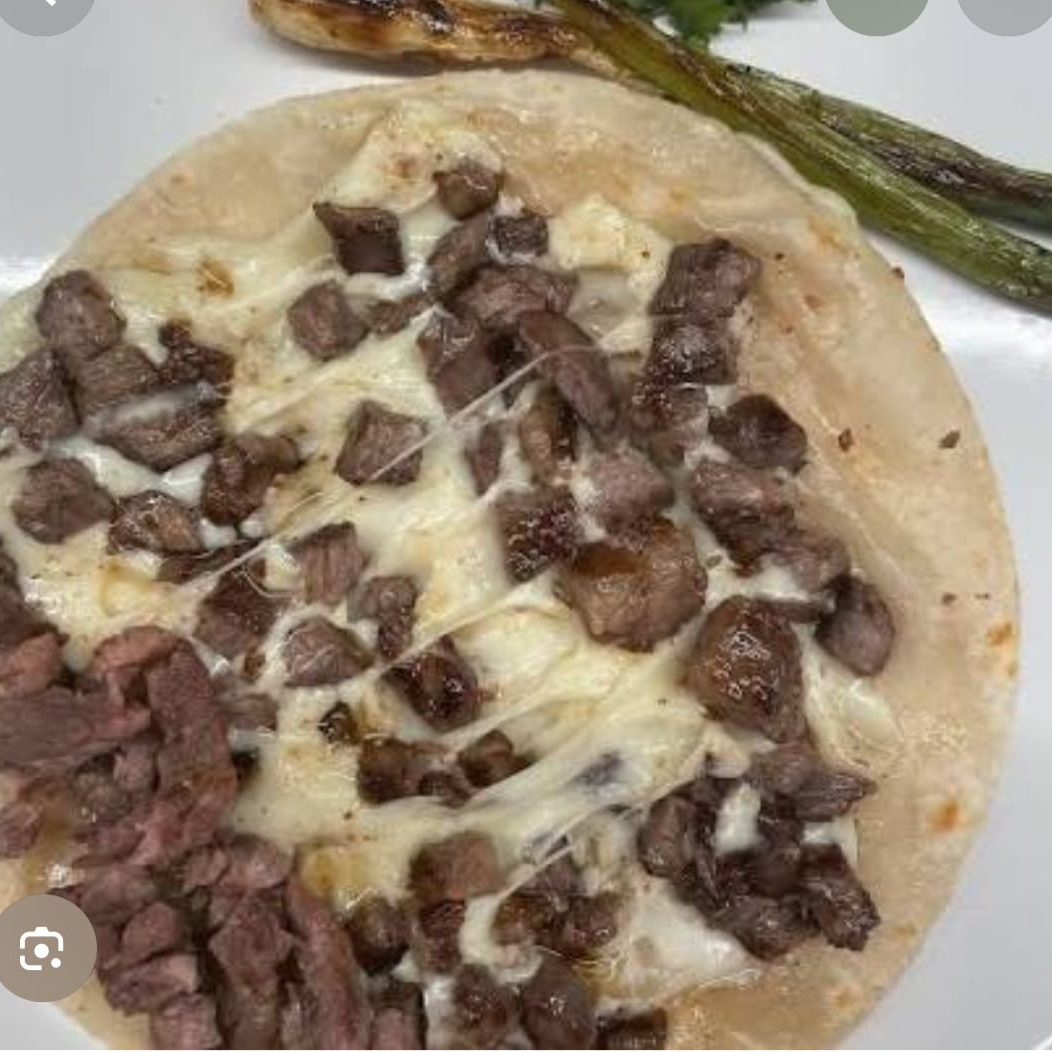 TACOS DE BISTEC CON QUESO