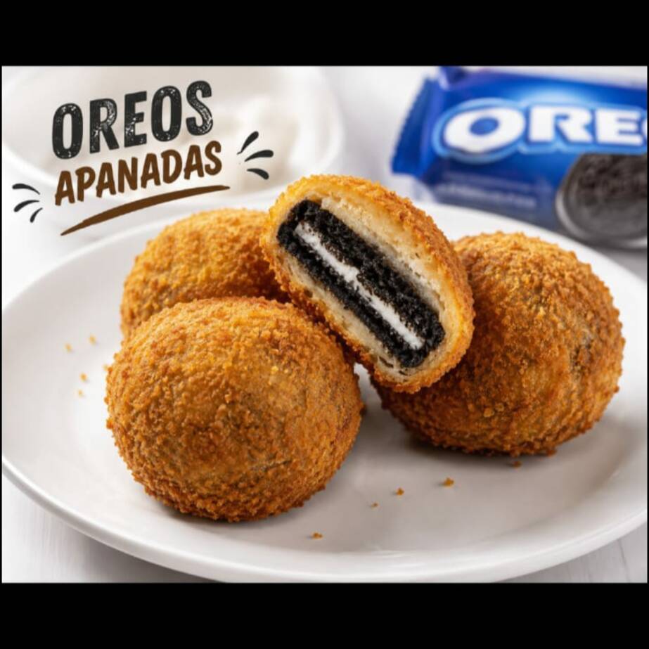 Galletas oreo tenpura(4 unidades)