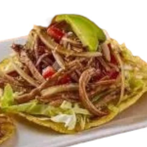 Tostada de Salpicón Poblano
