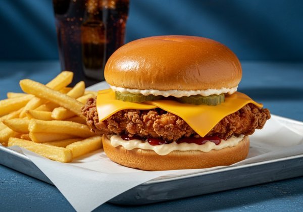 Combo Chicken Cheese Sandwich