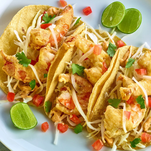 Taco de Camarón Capeado
