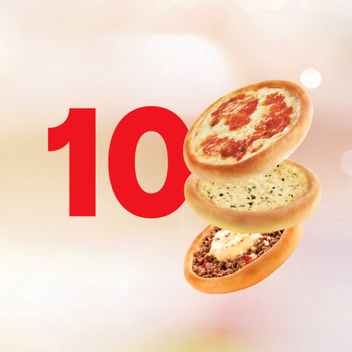 Aproveite a promoção para levar as Esfihas mais Especiais do Brasil: Carne, Frango, Calabresa com Mussarela, Italianinha, Carne com Mussarela, Frango com Cremely ou Queijo.