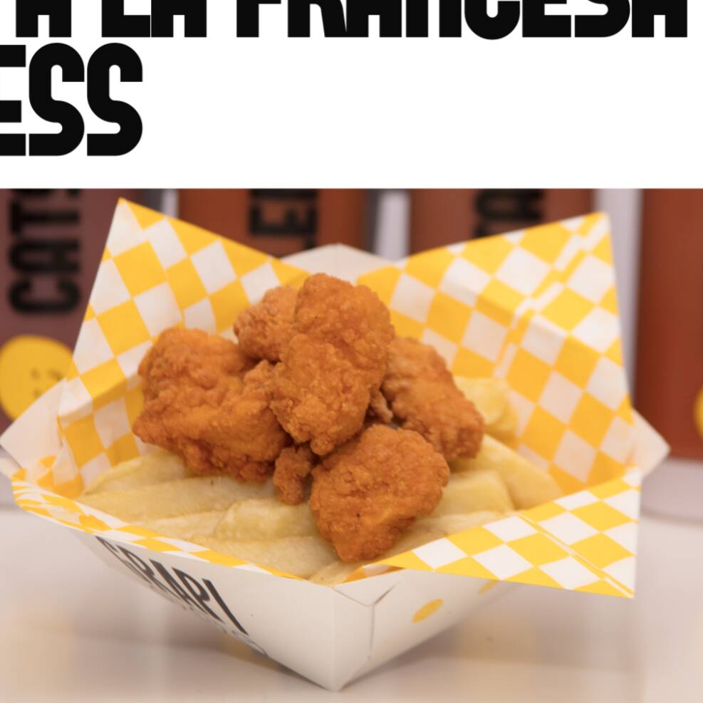 Papas con Boneless