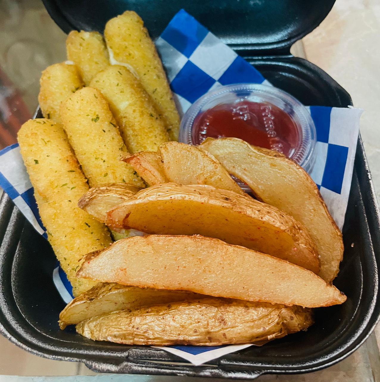 Dedos de Queso + Papas