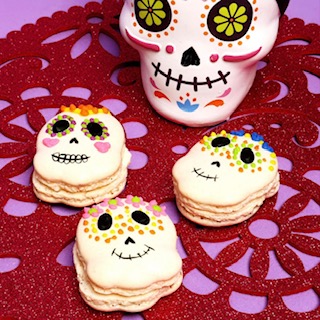 Macarrón de calavera