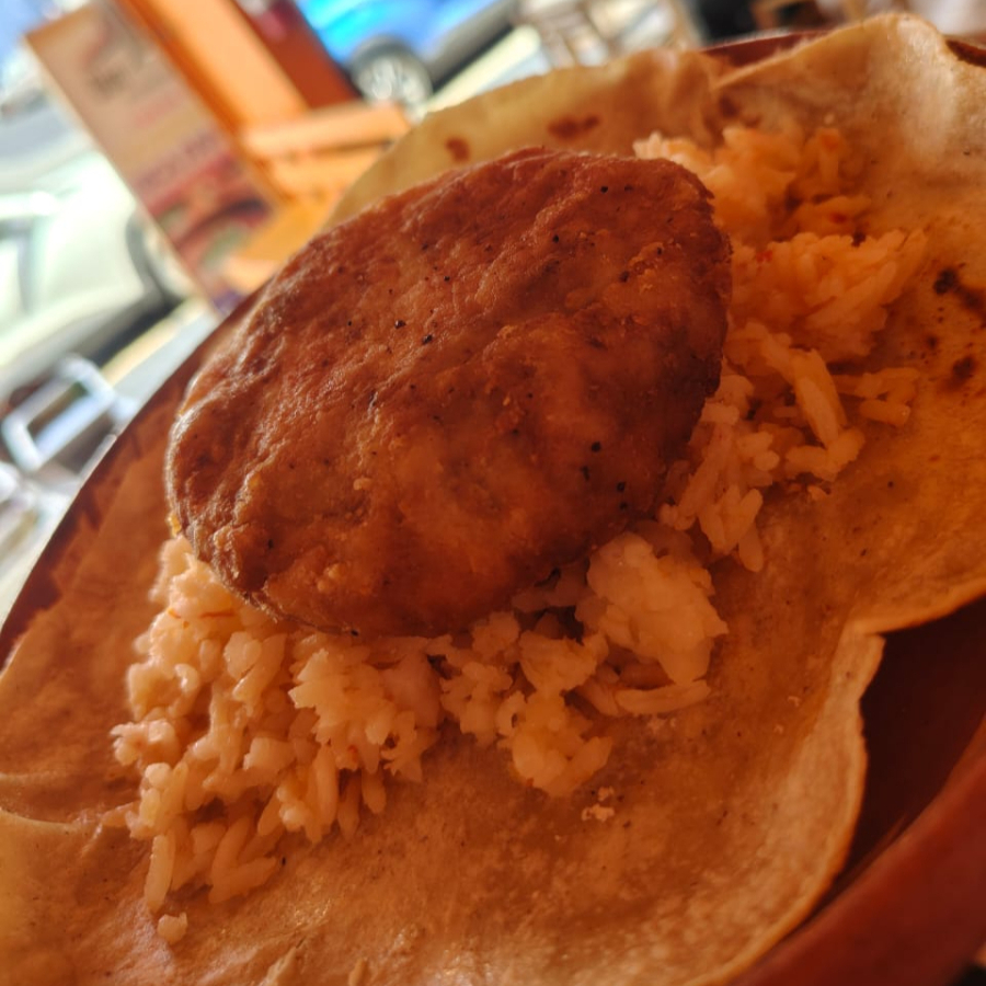 Taco completo de Torta de papa