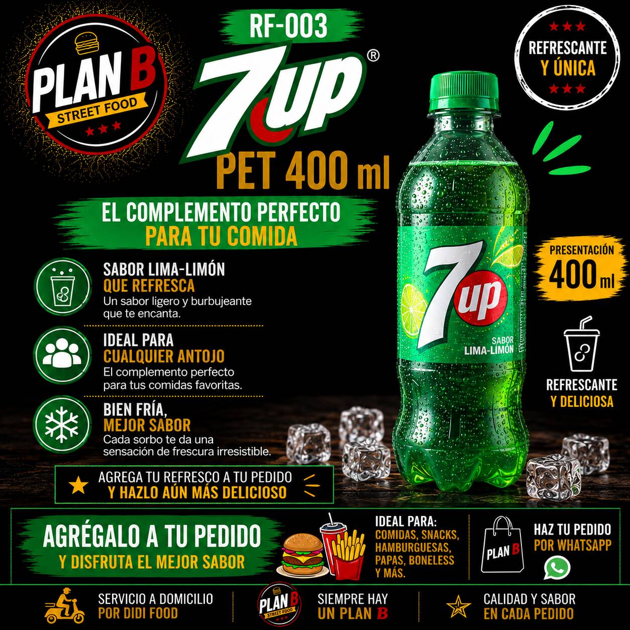 Seven Up 400 ml