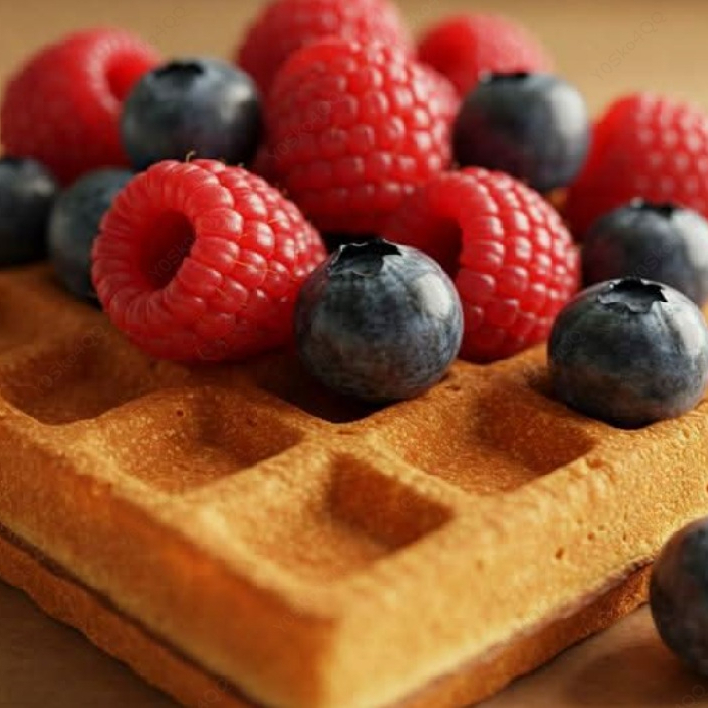 Waffles Frutos Rojos del Bosque