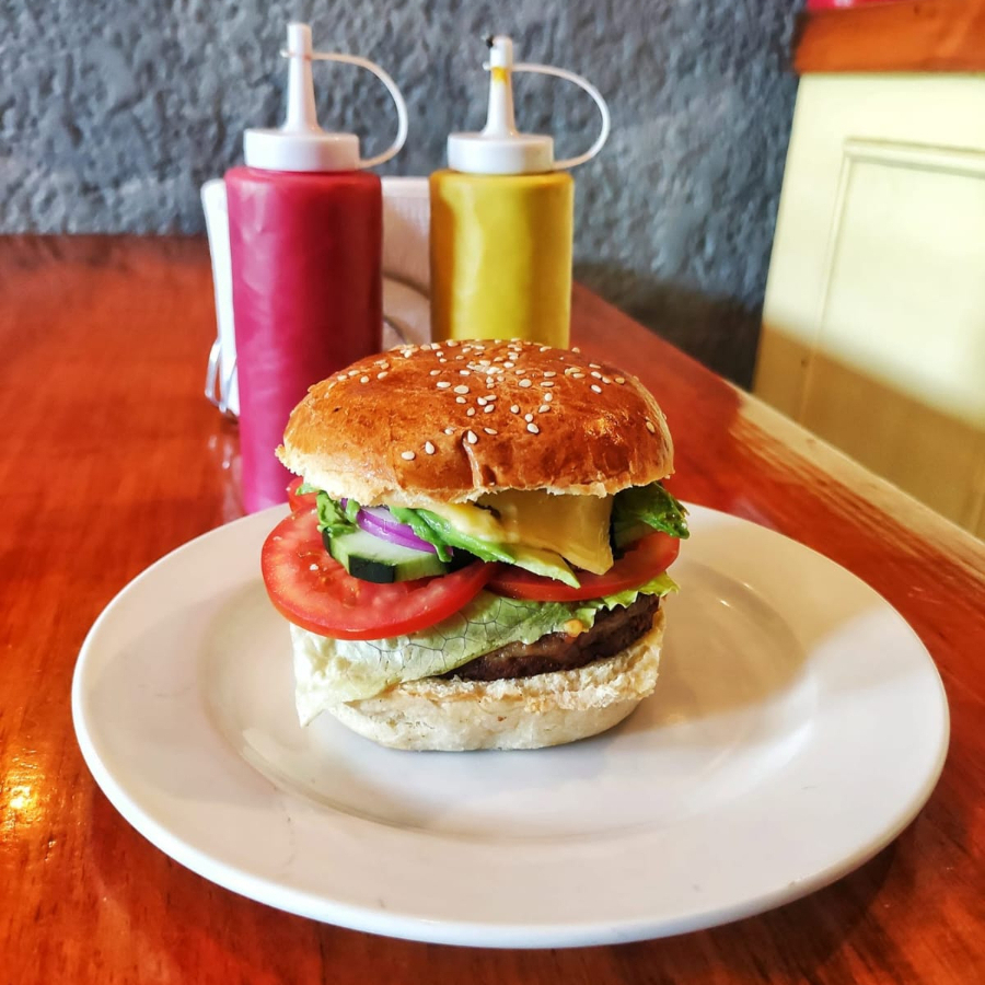 Hamburguesa Hawaiana