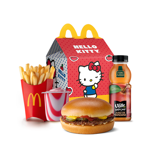 Cajita Feliz Hamburguesa sin Queso