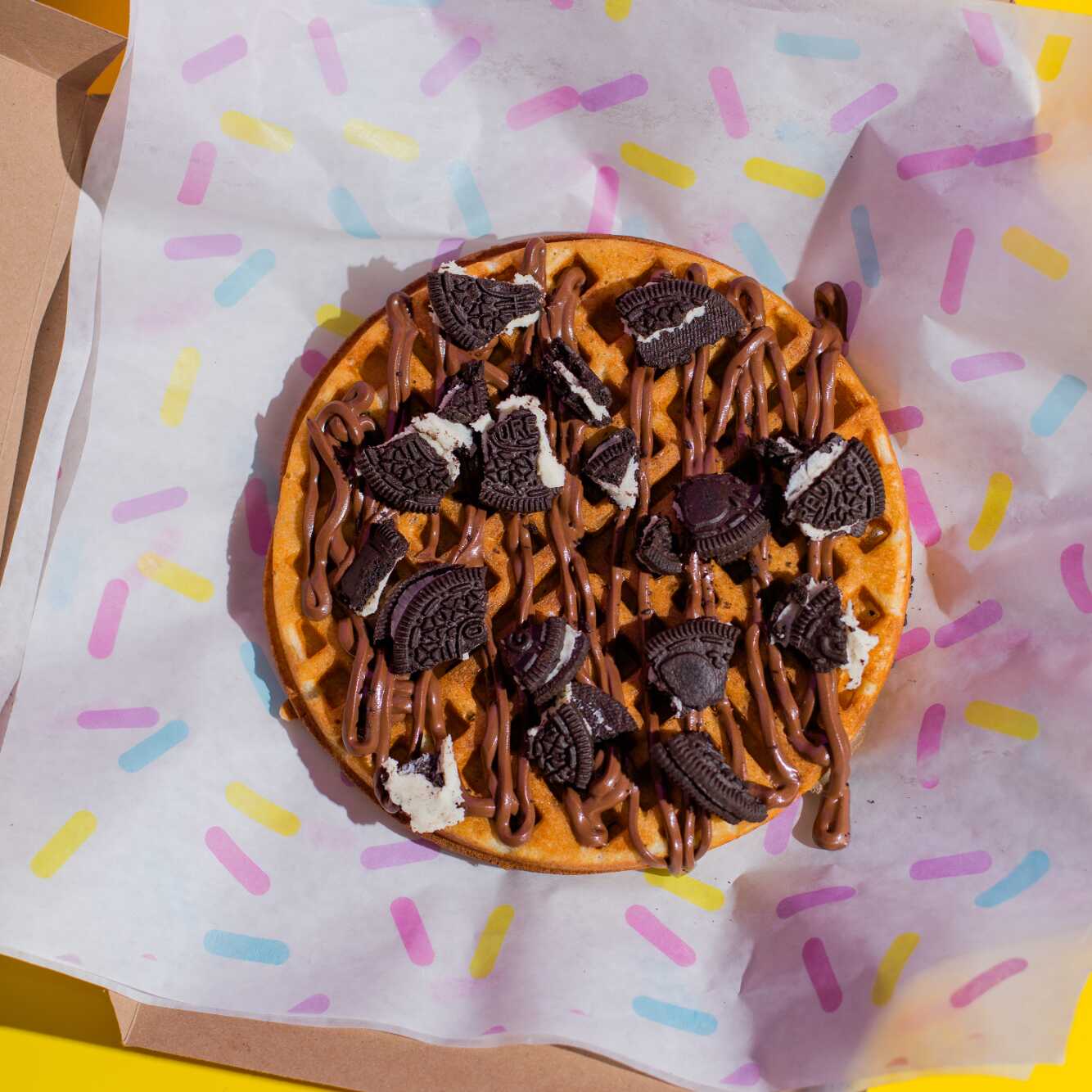 Waffle Nutella Oreo