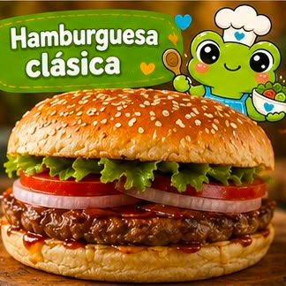 HAMBURGUESA CLÁSICA