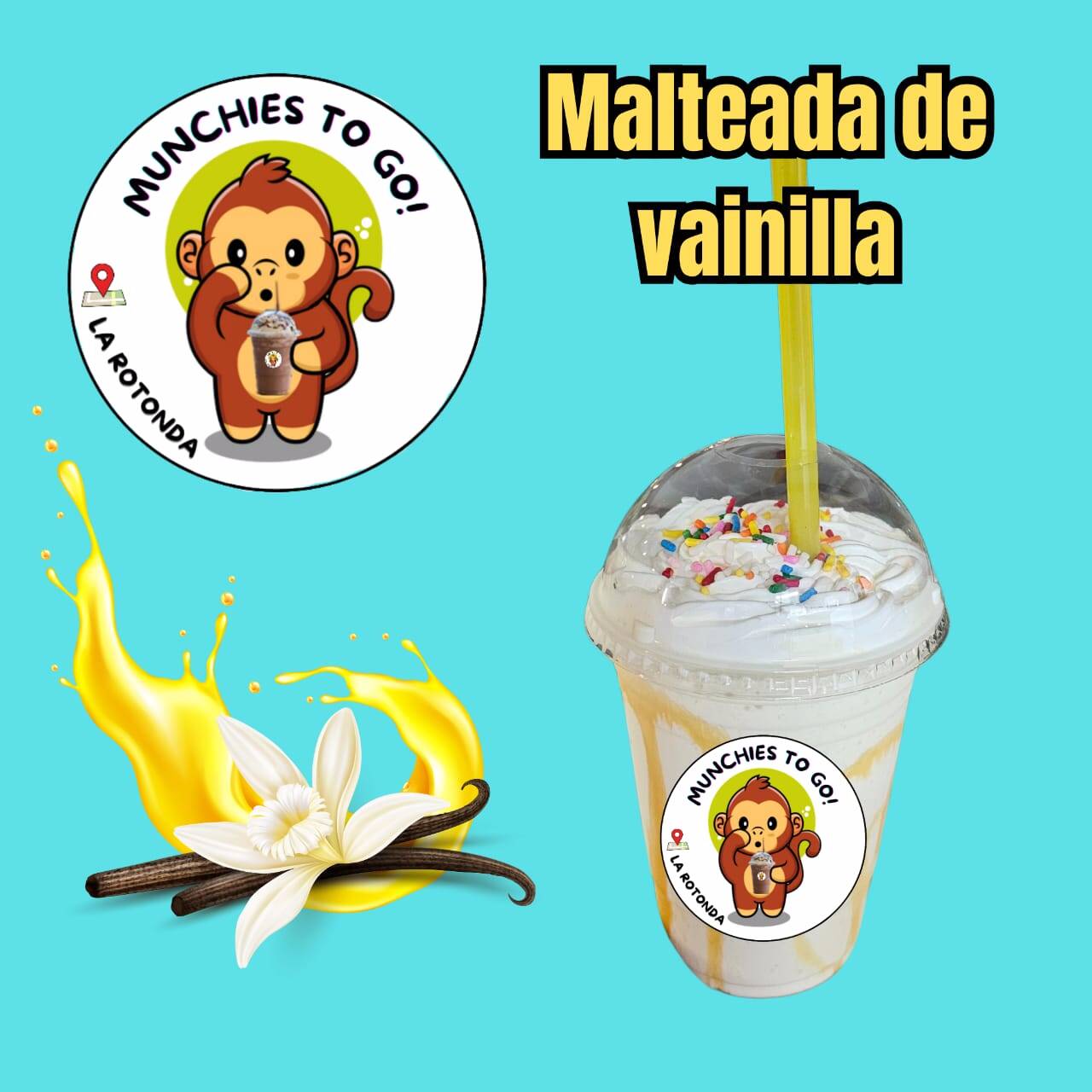 Malteada de Vainilla